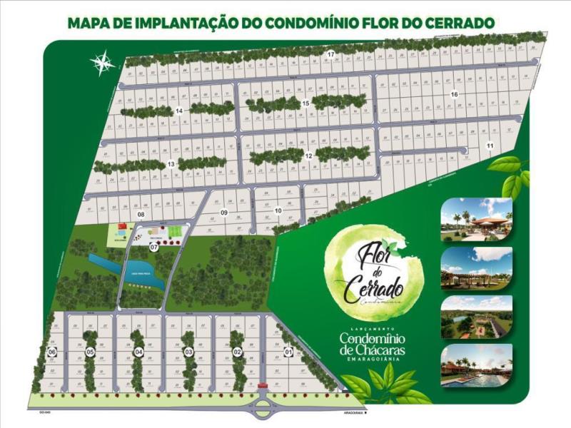 Condomínio Chácaras em Aragoiânia, Goiás