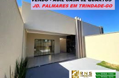 Casa para Venda em Jardim Palmares, Trindade (RNS 215), Goiás