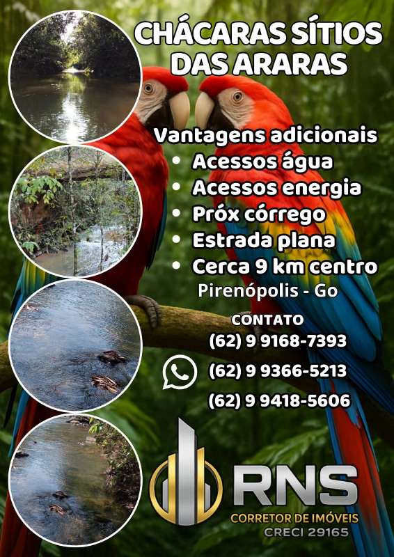 Condomínio Chácaras Sitio das Araras em Pirenópolis, Goiás